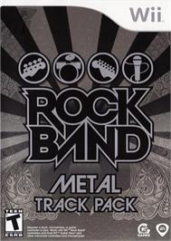 Box cover for Rock Band - Metal Track Pack on the Nintendo Wii.